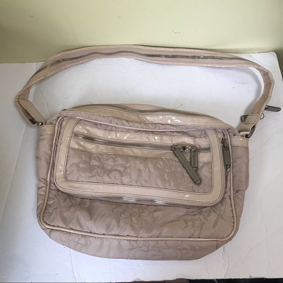 Stella McCartney Lesportsac Limited Edition Quilted Nylon Shoulder Travel Bag - Picture 3 of 16